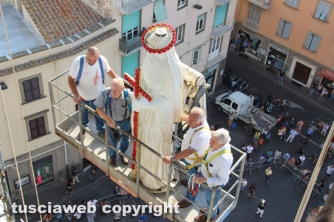 Macchina 2014 - Sui tetti di Viterbo con Santa Rosa