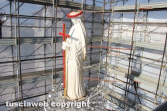 Macchina 2014 - Sui tetti di Viterbo con Santa Rosa