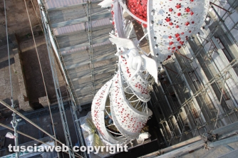 Macchina 2014 - Sui tetti di Viterbo con Santa Rosa