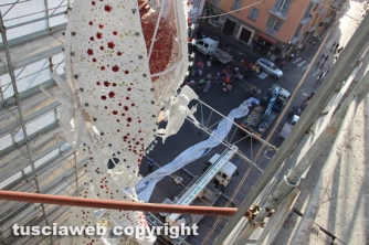 Macchina 2014 - Sui tetti di Viterbo con Santa Rosa