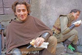 Sul set dei Medici
