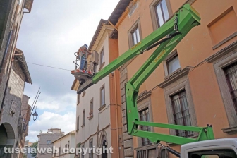Sul set dei Medici