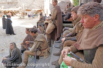 Sul set dei Medici