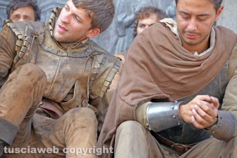Sul set dei Medici