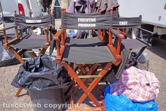 Sul set del telefilm Catch-22