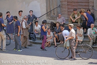 Sul set del telefilm Catch-22
