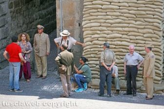 Sul set del telefilm Catch-22