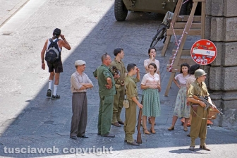 Sul set del telefilm Catch-22