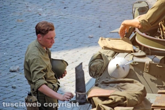 Sul set del telefilm Catch-22
