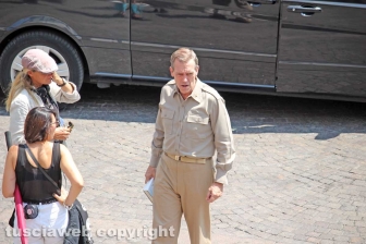 Sul set del telefilm Catch-22
