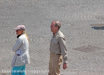 Sul set del telefilm Catch-22