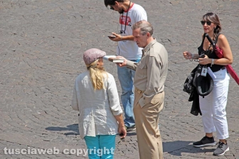 Sul set del telefilm Catch-22