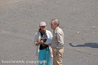 Sul set del telefilm Catch-22