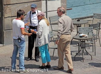 Sul set del telefilm Catch-22