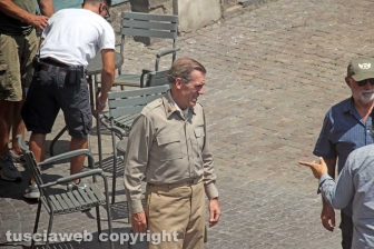Sul set del telefilm Catch-22