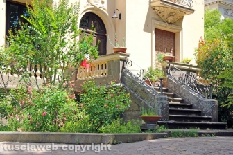 Sul set di Federico Fellini