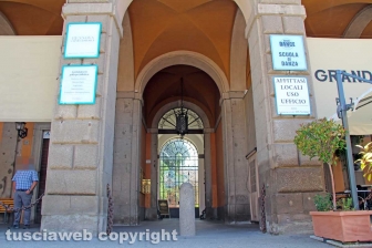Sul set di Federico Fellini