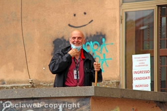 Sul set di Federico Fellini