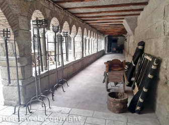 Viterbo - Sul set della serie tv Leonardo