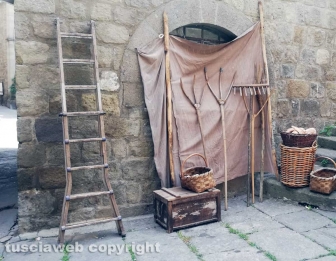 Viterbo - Sul set della serie tv Leonardo
