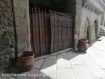 Viterbo - Sul set della serie tv Leonardo