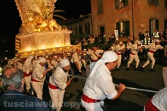 Sulla salita di Santa Rosa con Grasso