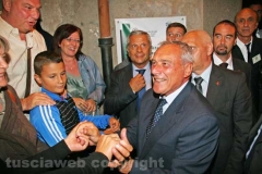 Pietro Grasso nel monastero delle clarisse