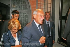 Pietro Grasso nel monastero delle clarisse