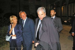 Pietro Grasso nel monastero delle clarisse