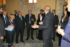 Pietro Grasso nel monastero delle clarisse