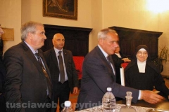 Pietro Grasso nel monastero delle clarisse