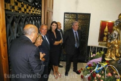 Pietro Grasso nel monastero delle clarisse