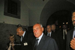 Pietro Grasso nel monastero delle clarisse