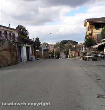 Sutri deserta nel giorno di Pasquetta