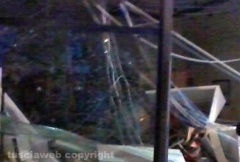 Viterbo - Sventrata filiale Carivit