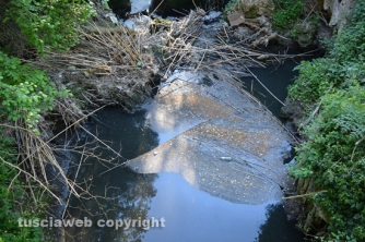 Etruschi - Castel d\'Asso - Sversamenti nell\'Urcionio