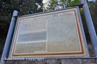 Etruschi - Castel d\'Asso - Sversamenti nell\'Urcionio