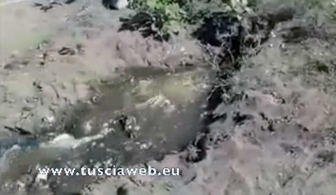 Capodimonte - Sversamento di liquami nel lago di Bolsena