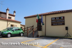 L\'inaugurazione del centro polifunzionale forestale-protezione civile a Caprarola