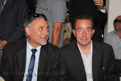 Il sindaco Giovagnoli e l\'assessore Sergio Orlandi