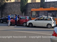 Tamponamento a catena a viale Capocci