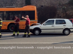 Tamponamento a catena a viale Capocci