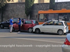 Tamponamento a catena a viale Capocci