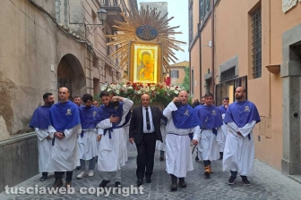 Tarquinia - La processione per la Madonna di Valverde