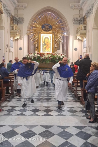 Tarquinia - La processione per la Madonna di Valverde