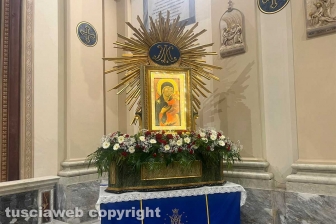 Tarquinia - La venerata immagine della Madonna di Valverde
