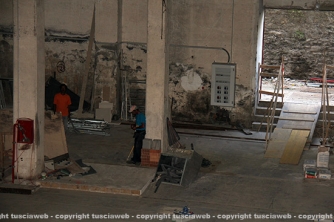 Teatro Unione, i lavori