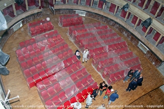 Teatro Unione, i lavori