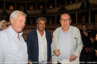 Leonardo Michelini, Antonio Delli Iaconi e Maurizio Scaparro