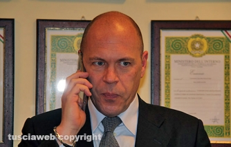 Operazione Business & Friends - Il capo della squadra mobile Fabio Zampaglione